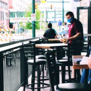 Outlets with outdoor seating